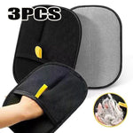 Stop Chasing Pet Hair — Double-Sided Grooming Gloves