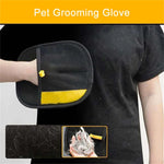 Stop Chasing Pet Hair — Double-Sided Grooming Gloves